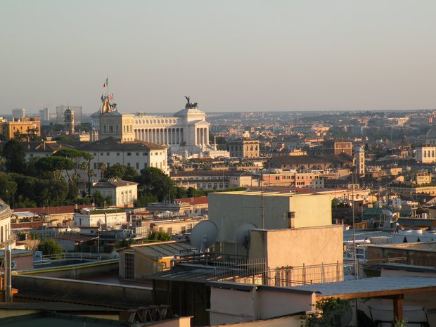  vue générale sur le centre-ville